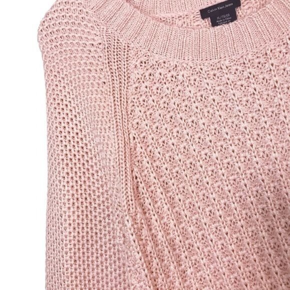 CALVIN KLEIN Mix Knit Pattern Sweater Size XL - Picture 9 of 9